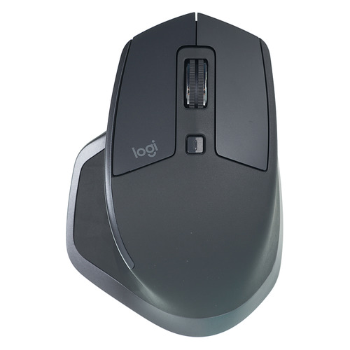 Мышь LOGITECH MX Master 2S оптическая беспроводная USB, графитовый [910-005139]