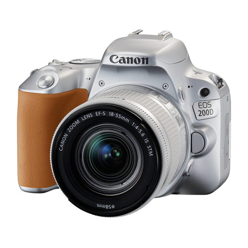 Зеркальный фотоаппарат CANON EOS 200D kit ( EF-S 18-55mm f/3.5-5.6 IS STM), серебристый
Зеркальный фотоаппарат CANON EOS 200D kit ( EF-S 18-55mm f/3.5-5.6 IS STM), серебристый