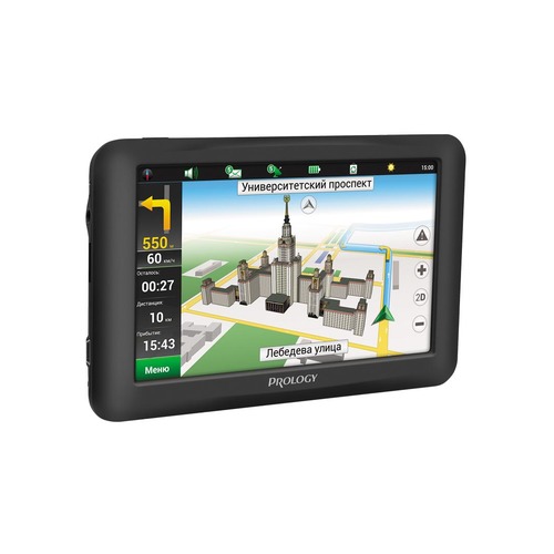 GPS навигатор PROLOGY iMap-5950, 5&quot;, авто, 4Гб, Navitel Содружество + Скандинавия, черный