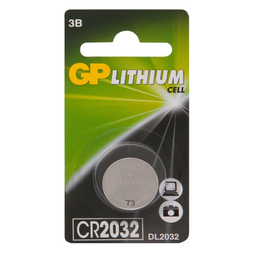 все цены на CR2032 Батарейка GP Lithium 1 шт. онлайн