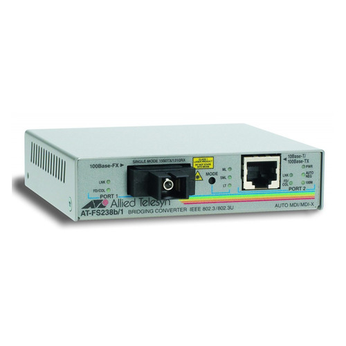 Медиаконвертер Allied Telesis AT-FS238B/1-60 Single-fiber 10/100M bridging converter with 1550Tx/131
Медиаконвертер Allied Telesis AT-FS238B/1-60 Single-fiber 10/100M bridging converter with 1550Tx/131