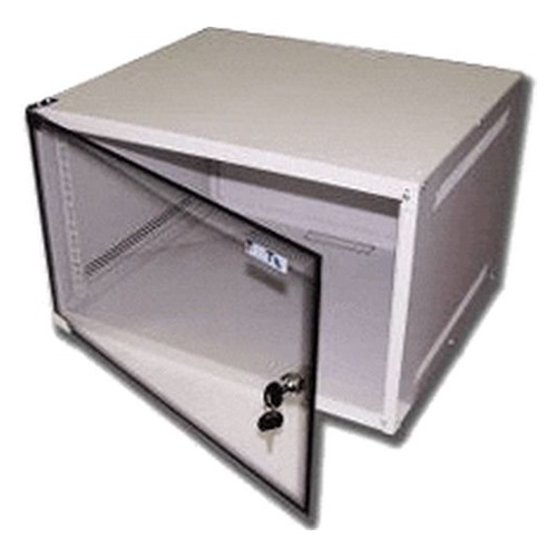 Шкаф коммутационный Lanmaster (TWT-CBWL-12U-6X4 ) 12U 600x450мм пер.дв.стекл несъемн.бок.пан. 30кг с