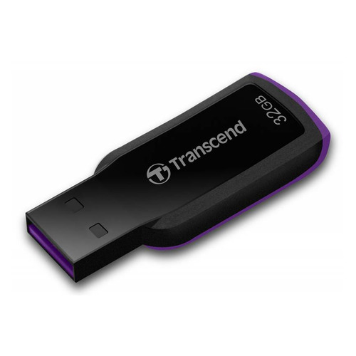 Флешка USB TRANSCEND Jetflash 600 8Гб, USB2.0, черный и зеленый [дубль использовать 559287] TRANSCEND