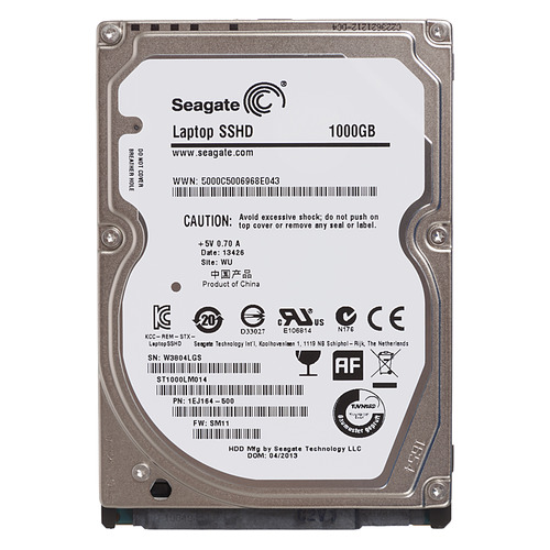 Жесткий диск SEAGATE Laptop SSHD ST1000LM014, 1Тб, гибридный HDD/SSD, SATA III, 2.5"
Жесткий диск SEAGATE Laptop SSHD ST1000LM014, 1Тб, гибридный HDD/SSD, SATA III, 2.5"