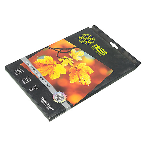 Фотобумага Cactus Prof CS-HGA426050 A4/260г/м2/50л./белый глянцевое для струйной печати
Фотобумага Cactus Prof CS-HGA426050 A4/260г/м2/50л./белый глянцевое для струйной печати
