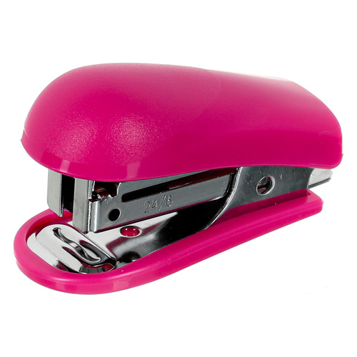 Степлер Kw-Trio 5512PINK Mini 24/6 26/6 (15листов) встроенный антистеплер розовый 50скоб блистер 24 шт./кор. Степлер Kw-Trio 5512PINK Mini 24/6 26/6 (15листов) встроенный антистеплер розовый 50скоб блистер 24 шт./кор.