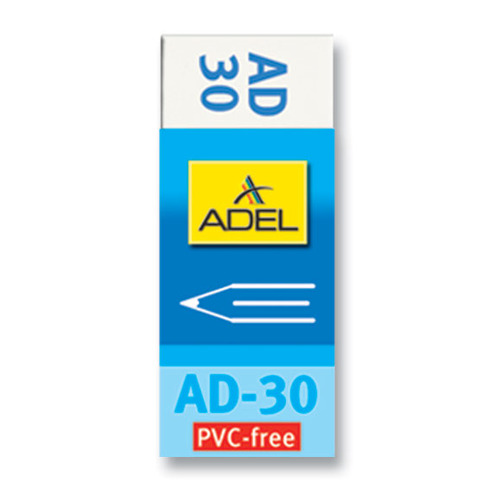 Ластик Adel OFFICE 227-0767-000 45x19x12мм каучук белый прозрачный пластик. чехол 30 шт./кор.
Ластик Adel OFFICE 227-0767-000 45x19x12мм каучук белый прозрачный пластик. чехол 30 шт./кор.