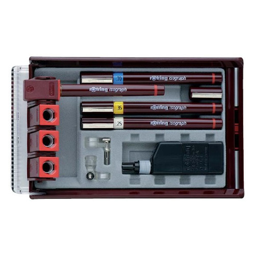 Набор изографов Rotring Comfort Set S0202940 в компл.:0.25/0.35/0.5/0.7мм/аксессуары
Набор изографов Rotring Comfort Set S0202940 в компл.:0.25/0.35/0.5/0.7мм/аксессуары