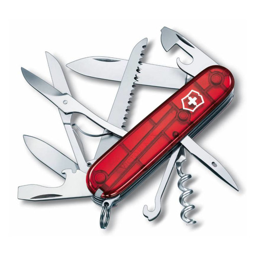 Складной нож Victorinox Huntsman, 15 функций, 91мм, красный полупрозрачный , коробка картонная, Huntsman
Складной нож Victorinox Huntsman, 15 функций, 91мм, красный полупрозрачный , коробка картонная, Huntsman