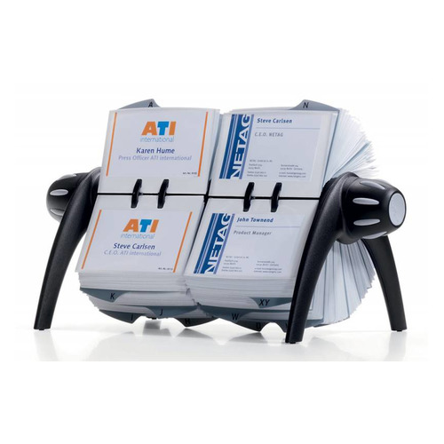 Визитница Durable Visifix fliip duo 2443-01 настольная, вращающаяся, для 600 визиток, черный, 2443-01
Визитница Durable Visifix fliip duo 2443-01 настольная, вращающаяся, для 600 визиток, черный, 2443-01