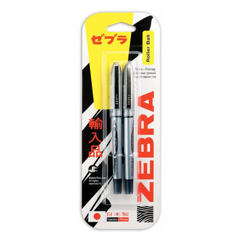 Ручка-роллер Zebra ZEB-ROLLER BE& DX5 0.5мм игловидный пиш. наконечник черные чернила блистер (2шт) 15 шт./кор., Zeb-Roller BE& DX5
Ручка-роллер Zebra ZEB-ROLLER BE& DX5 0.5мм игловидный пиш. наконечник черные чернила блистер (2шт) 15 шт./кор., Zeb-Roller BE& DX5