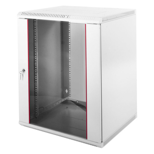 Шкаф коммутационный ЦМО (ШРН-Э-12.650) 12U 600x650мм пер.дв.стекл несъемн.бок.пан. серый Шкаф коммутационный ЦМО (ШРН-Э-12.650) 12U 600x650мм пер.дв.стекл несъемн.бок.пан. серый