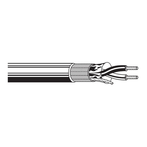 Кабель информ. Belden (9841.01305) RS-485 SF/UTP 1X2X24AWG 5.89AWG PVC универс. 305м хром