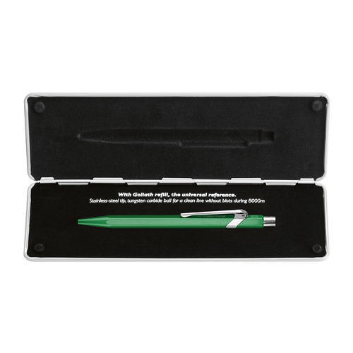 Ручка шариков. Carandache Office Popline Metal-X (849.712) Green Metallic M синие подар.кор., Popline Metal-X
Ручка шариков. Carandache Office Popline Metal-X (849.712) Green Metallic M синие подар.кор., Popline Metal-X