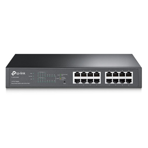 

Коммутатор TP-Link TL-SG1016PE 16G 8PoE+ 110W управляемый, TL-SG1016PE