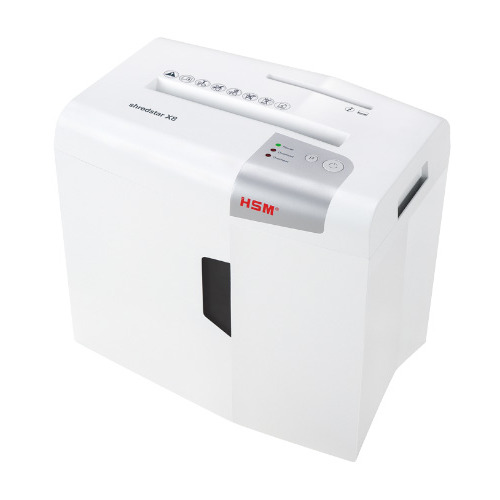 

Уничтожитель бумаг HSM ShredStar X8, P-4, 4х35 мм, 9 лист. одновременно, 18л [1044121], X8