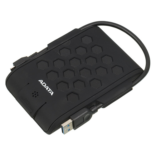 

Внешний диск HDD A-DATA DashDrive Durable HD720, 1ТБ, черный [ahd720-1tu3-cbk], HD720