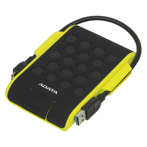 

Внешний жесткий диск A-DATA DashDrive Durable HD720, 1ТБ, зеленый [ahd720-1tu3-cgr], Зеленый и черный
