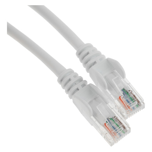 фото Патч-корд lanmaster (lan-pc45/u5e-10-wh) вилка rj-45-вилка rj-45 кат.5е 10м белый lszh (уп.:1шт)