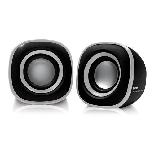

Колонки BBK CA-301S, 2.0, черный/ металлик