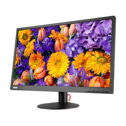 фото Монитор lenovo thinkvision e24-10 23.8", черный [61b7jat6eu]