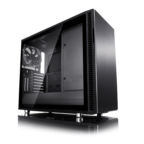 

Корпус ATX FRACTAL DESIGN Define R6 Blackout Edition TG, Midi-Tower, без БП, черный