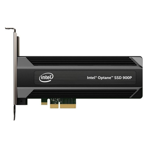 

SSD накопитель INTEL Optane 900P SSDPED1D480GAX1 480ГБ, PCI-E AIC (add-in-card), PCI-E x4, NVMe [ssdped1d480gax1 945761], SSDPED1D480GAX1