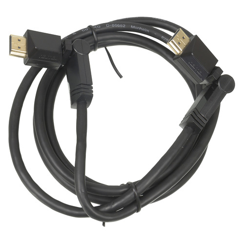 

Кабель аудио-видео HAMA 00123276, HDMI (m) - HDMI (m) , ver 1.4, 1.5м, GOLD черный