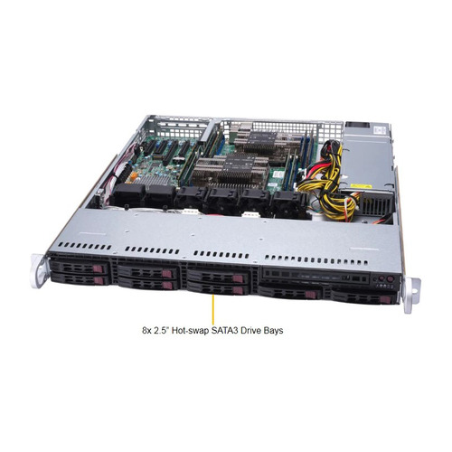 

Платформа SuperMicro SYS-1029P-MT 2.5" C621 1G 2P 1x600W, SYS-1029P-MT