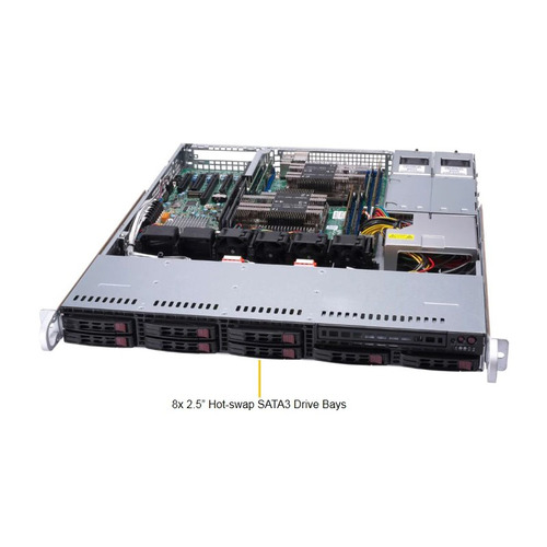 

Платформа SuperMicro SYS-1029P-MTR 2.5" C621 1G 2P 2x800W, SYS-1029P-MTR