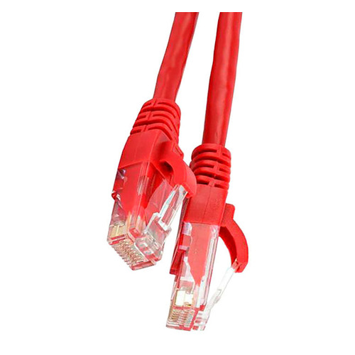 

Кабель Патч-корд LANMASTER вилка RJ-45, вилка RJ-45, кат.5е, LSZH, 5м, красный [lan-pc45/u5e-5.0-rd]