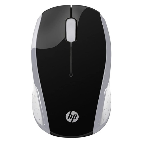 фото Мышь hp 200 pk, оптическая, беспроводная, usb, серебристый [2hu84aa]