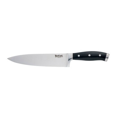 

Нож кухонный Tefal K0970214 (2100086111) стальной шеф лезв.200мм черный, K0970214