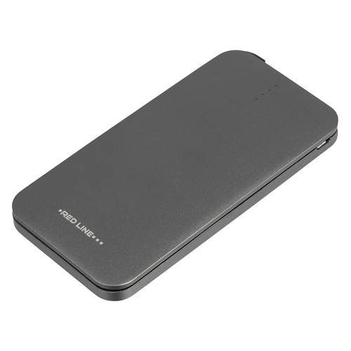 

Внешний аккумулятор (Power Bank) REDLINE B8000, 8000мAч, серый [ут000010565]