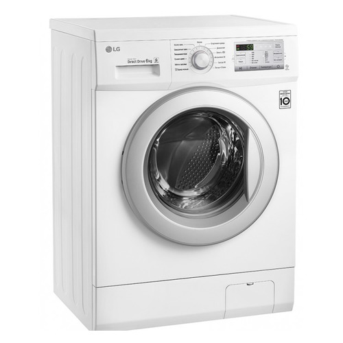 

Стиральная машина LG FH0H3ND1, фронтальная, Белый