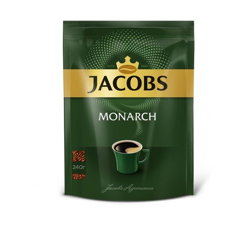 

Кофе растворимый JACOBS MONARCH Monarch, 240грамм [4251927]