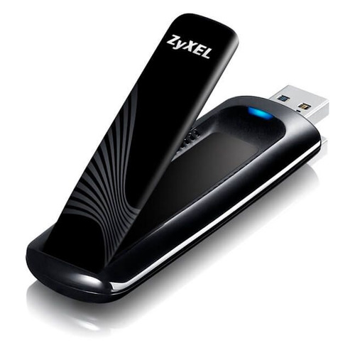 

Сетевой адаптер WiFi ZYXEL NWD6605-EU0101F USB 3.0, Черный, NWD6605-EU0101F