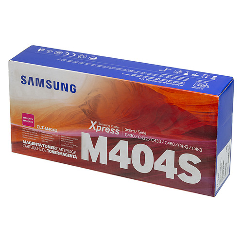 

Картридж SAMSUNG CLT-M404S, пурпурный / SU242A, CLT-M404S