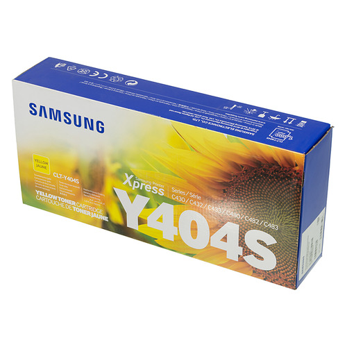 

Картридж Samsung CLT-Y404S, желтый / SU452A, CLT-Y404S