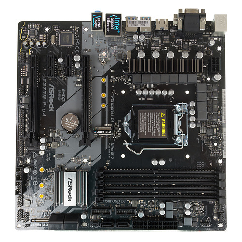 

Материнская плата ASROCK Z370M PRO4, LGA 1151v2, Intel Z370, mATX, Ret