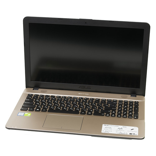 

Ноутбук ASUS VivoBook X541UV-DM1470D, 15.6", Intel Core i3 6006U 2.0ГГц, 8Гб, 1000Гб, nVidia GeForce 920MX - 2048 Мб, DVD-RW, Free DOS, 90NB0CG1-M21710, черный