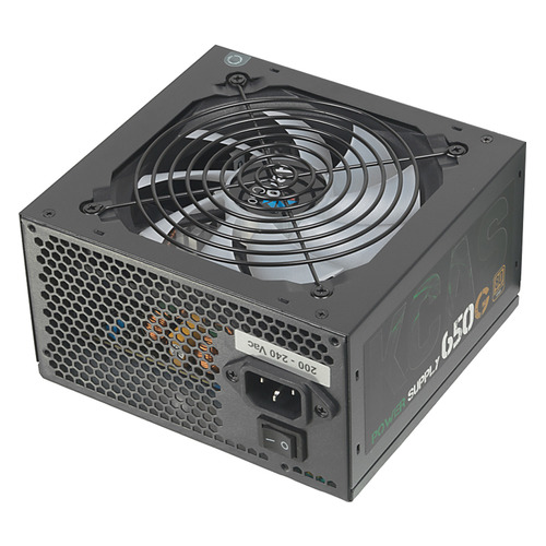 фото Блок питания aerocool kcas-650g, 650вт, 120мм, черный, retail