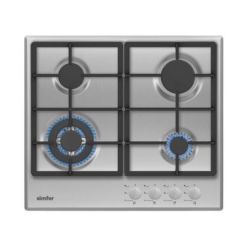 

Варочная панель SIMFER H60V41M511, независимая, нержавеющая сталь