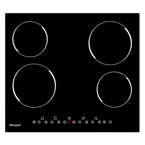 фото Варочная панель weissgauff hv 640 b, hi-light, независимая, черный