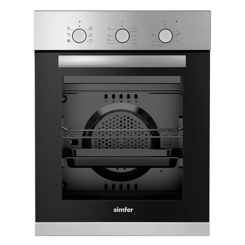 

Духовой шкаф SIMFER B 4EM 16011, серебристый