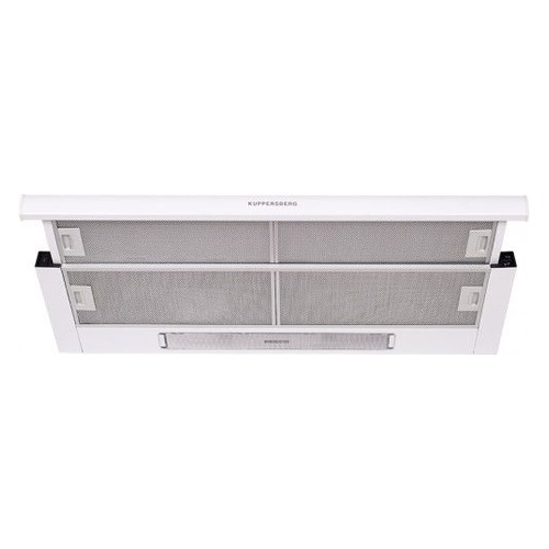 

Вытяжка встраиваемая Kuppersberg SLIMLUX II 90 BG белый управление: кнопочное (1 мотор)