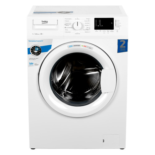 

Стиральная машина BEKO WRE76P2XWW, фронтальная, 7кг, 1200об/мин, Белый, WRE76P2XWW