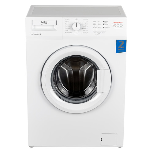 фото Стиральная машина beko wre55p1bww, фронтальная, 5кг, 1000об/мин