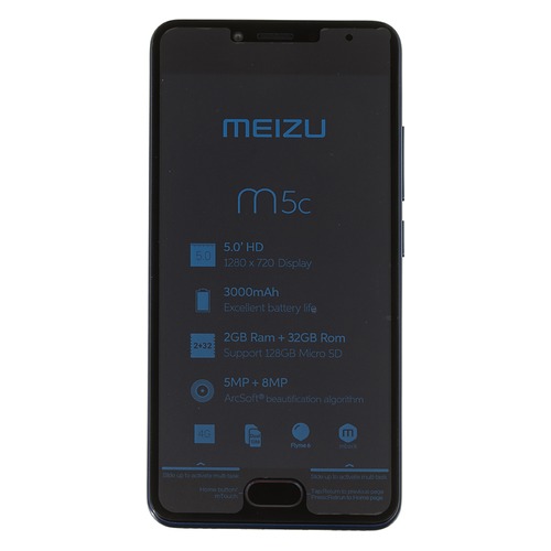 Смартфон MEIZU M5c 32Gb, M710H, синий