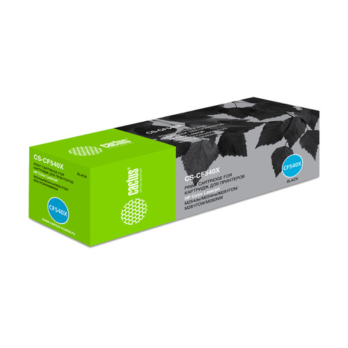 

Картридж Cactus CS-CF540X, черный / CS-CF540X, CS-CF540X